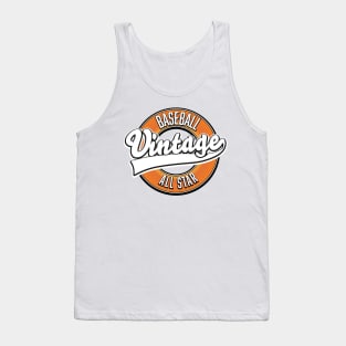 Baseball logo Tank Top